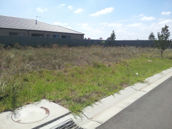 Vacant block before 1